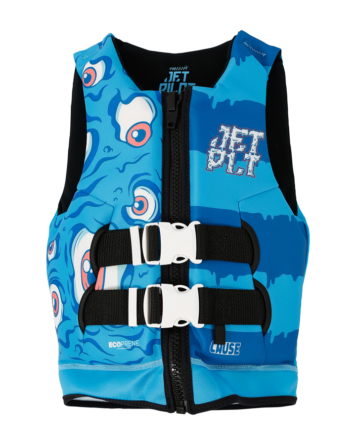 Jetpilot Cause Kids Life Jacket - Monster Blue